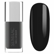SEMILAC Nail Lacquer Klasyczny lakier do paznokci 109 Classic Black 9 ml