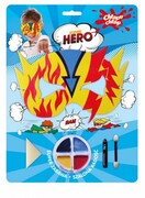 CHLAPU ZESTAW do kreatywnej zabawy MASKA BOHATER