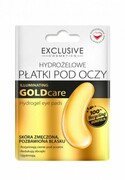 EXCLUSIVE COSMETICS Goldcare Illuminating Płatki hydrożelowe pod oczy Złote 1 para
