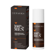 Dermika 100% for Men Krem 30+ silnie nawilżający i rewitalizujący na dzień i noc 50ml