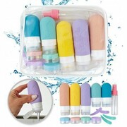 Zestaw kosmetyczny podróżny 14w1 – ECARLA KS143 (pojemniki i akcesoria)