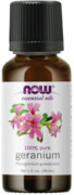 Olejek Eteryczny Geraniowy, z Pelargonii, Now Foods, 30ml