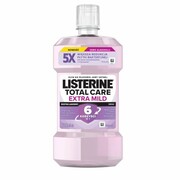LISTERINE Płyn do płukania jamy ustnej Total Care - Extra Mild (łagodny smak) 500 ml