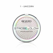 REVERS Puder rozświetlający STROBE & GLOW HIGHLIGHTER 01 Unicorn 8 g