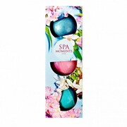 CHLAPU CHLAP Spa Moments Zestaw kul do kąpieli o zapachu Masła Shea 3 x 80 g