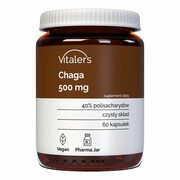 Chaga (Błyskoporek podkorowy) 500 mg, Vitaler's, 60 kapsułek