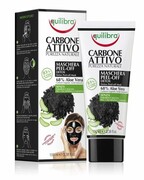 Equilibra Carbone Attivo Maska do twarzy peel-off z aktywnym węglem Detox 100ml