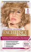 LOREAL Excellence Creme Farba do włosów 8 Jasny Blond
