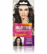 Delia Cosmetics Cameleo Szampon koloryzujący 3.1 czarny brąz