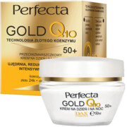 PERFECTA Gold Q10 50+ Krem przeciwzmarszczkowy na dzień i na noc 50 ml