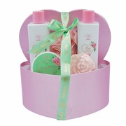 Zestaw prezentowy Serce Róż Kwiatowy, 5 elementów