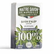 Mydło Aleppo z oliwą z oliwek i olejem laurowym, Maitre Savon de Marseille, 100g