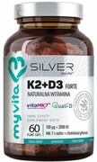 Witamina K2+D3 Forte MyVita SILVER PURE, Kapsułki