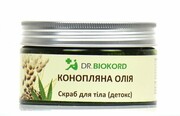 Naturalny Detoksykujący Peeling do Ciała z Olejem Konopnym, Dr.Biokord, 250ml