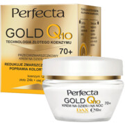 PERFECTA Gold Q10 70+ Krem przeciwzmarszczkowy na dzień i na noc 50 ml