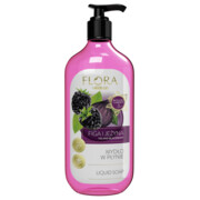 Mydło w płynie, figa i jeżyna, Flora, 500ml