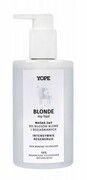 YOPE Blonde My Hair Maska 2w1 do włosów blond i rozjaśnianych - intesywna regeneracja 300ml