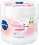 NIVEA Family Care Lekki Krem nawilżający do twarzy, ciała i dłoni, 450 ml