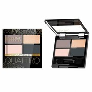 EVELINE Quattro Paletka 4 Cieni do powiek nr 02