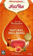 Herbata Ziołowo-owocowa z Mandarynkowym Olejkiem Eterycznym, Naturalny Dobrostan, NATURAL WELLBEING, Yogi Tea