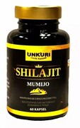 Mumijo Shilajit 100% Naturalny, Kirgistan, UNKURI, 60 Kapsułek