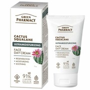 Nawilżający Krem do Twarzy na Dzień z Kaktusem i Skwalanem, Green Pharmacy, 50ml