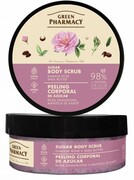 GREEN PHARMACY Peeling cukrowy do ciała Róża damasceńska i Masło shea 200 ml