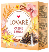 Herbata czarna „Creme Brulee” Lovare (2g х 15 piramidek)