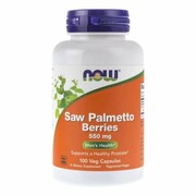 Saw Palmetto Berries (Palma Sabałowa) 550 mg, Now Foods, 100 kapsułek
