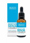 BEAUTY FORMULAS Nawilżające Serum do twarzy - 1% Hyaluronic Acid, 30ml