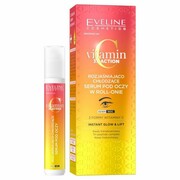 EVELINE Vitamin C 3x Action Rozjaśniająco - Chłodzące Serum pod oczy w roll-onie 15ml