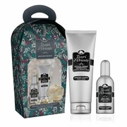 TESORI D`ORIENTE Zestaw prezentowy White musk (woda toaletowa 100 ml + żel pod prysznic 75 ml + myjka do kąpieli)