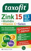 Cynk + Histydyna + Witamina C + Selen, Taxofit, 40 tabletek