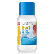 Eveline Nail Therapy Professional Zmywacz do paznokci 8w1 Total Action bezacetonowy 150 ml
