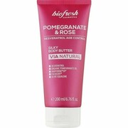 Masło do ciała jedwabiste w dotyku Granat i Róża, Biofresh, 200ml