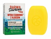 BARWA Siarkowa + Aloes Mydło siarkowe w kostce - z Aloesem, 100g