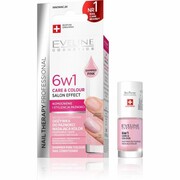 EVELINE Nail Therapy Professional Skoncentrowana odżywka do paznokci nadająca kolor - SiImmer Pink 5 ml