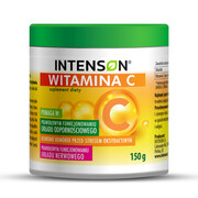 Witamina C, Kwas Askorbinowy Proszek, Intenson, 150g