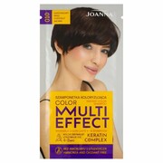 Joanna Multi Effect Color Keratin Complex Szamponetka nr 10 Kasztanowy Brąz 35g