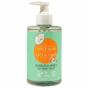 Delikatny płyn do mycia rąk i twarzy z ekologicznym hydrolatem z rumianku, Pierpaoli Biocontè, 300ml