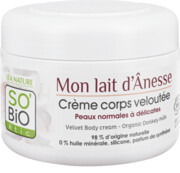Odżywcze masło do ciała z oślim mlekiem, SO'BiO étic, 200 ml