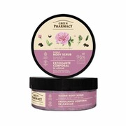 GREEN PHARMACY Multi Peeling cukrowy do ciała Róża damasceńska i Masło shea 200 ml