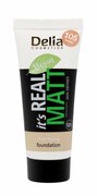 DELIA It`s Real Matt Podkład matujący odżywczo-nawilżający 105 Honey 30 ml