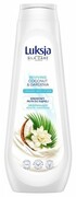 Luksja Silk Care Kremowy Płyn do kąpieli - Orzeźwiające Kokos i Gardenia 900ml