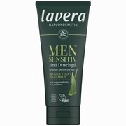 Męski Żel pod prysznic 3 w 1, Lavera Men Sensitive, 200ml
