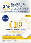 NIVEA Q10 Power Nawilżający krem przeciwzmarszczkowy na dzień SPF 15 - Ujędrnienie 50 ml
