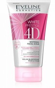 EVELINE White Prestige 4D Wybielający peeling do twarzy 3w1 150 ml