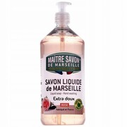 Mydło Marsylskie w płynie, RÓŻA, Maitre Savon de Marseille, 500ml