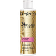 PERFECTA 24K Gold & Rose Oil Mleczko do demakijażu 200 ml