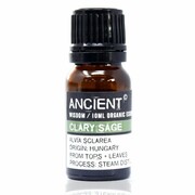 Organiczny Olejek Eteryczny Szałwia Muszkatołowa, Ancient Wisdom, 10ml